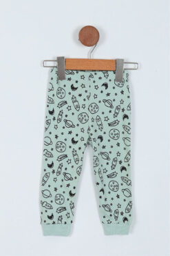 Alternative view of Πιτζάμα Παιδική Need More Space Για Αγόρι R1186 - ΠΡΑΣΙΝΟ, 9-12 Μηνών