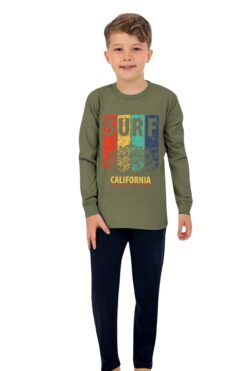 Πιτζάμα Παιδική Βαμβακερή Ανοιξιάτικη Φθινοπωρινή 3453 - ΛΑΔΙ, 3-4