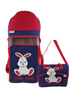 Πορτ Μπεμπέ 65x28x18cm και Τσάντα Ώμου Χειρός 38x32x14cm W34660 - ΜΠΛΕ, ONE SIZE