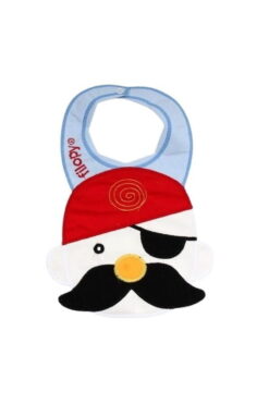 Σαλιάρα Φαγητού 28Χ18cm R0018 - ΓΑΛΑΖΙΟ, ONE SIZE