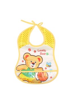 Σαλιάρα Φαγητού Αδιάβροχη 7528 - ΚΙΤΡΙΝΟ, ONE SIZE