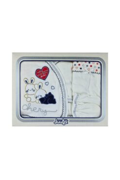 Alternative view of Σετ Δώρου Για Νεογέννητο 5 Τεμάχια D7107 - ΠΟΛΥΧΡΩΜΟ, 0-3 Μηνών