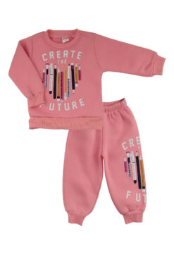 Σετ Παιδική Φόρμα Create The Future W3506 - ΡΟΖ, 9-12 Μηνών