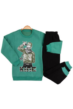 Σετ Παιδική Φόρμα Dub Q3553 - ΠΡΑΣΙΝΟ, 4 Ετών