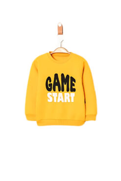 Alternative view of Σετ Παιδική Φόρμα Για Αγόρι D4491 - ΚΙΤΡΙΝΟ, 9-12 Μηνών