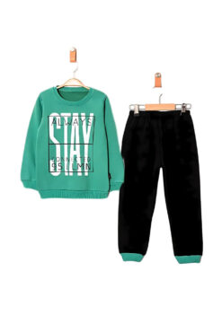 Σετ Παιδική Φόρμα Για Αγόρι R4279 - ΠΡΑΣΙΝΟ, 4 Ετών