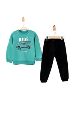 Σετ Παιδική Φόρμα Για Αγόρι R4500 - ΠΡΑΣΙΝΟ, 9-12 Μηνών