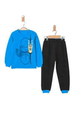 Σετ Παιδική Φόρμα Για Αγόρι W4281 - ΜΠΛΕ, 4 Ετών