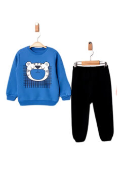 Σετ Παιδική Φόρμα Για Αγόρι W4476 - ΜΠΛΕ, 9-12 Μηνών