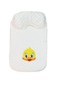 Στρώμα με Μαξιλάρι για Port Bebe 36x56cm W0015 - ΛΕΥΚΟ, ONE SIZE