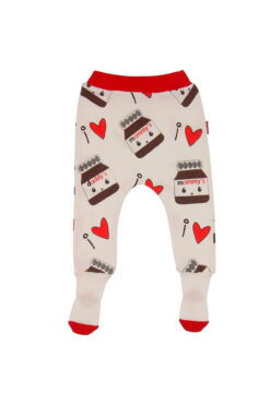 Βρεφικό Παντελόνι Με Κλειστό Ποδαράκι 1686 - ΠΟΛΥΧΡΩΜΟ, 6 Μηνών