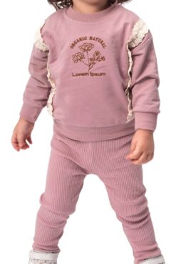 Alternative view of Βρεφικό Σετ Μπλούζα Παντελόνι 2403 - ΣΑΠΙΟ ΜΗΛΟ, 18-24 Μηνών