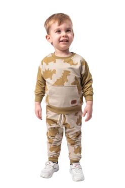 Βρεφικό Σετ Μπλούζα Παντελόνι 2409 - ΛΑΔΙ, 6-9 Μηνών