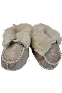 Alternative view of Βρεφικά Παπούτσια Αγκαλιάς Δερμάτινα G0122 - ΜΠΕΖ, 17