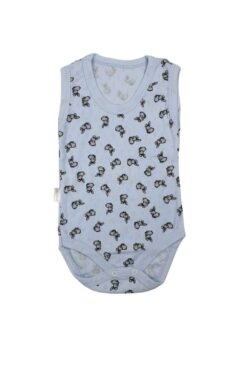 Κορμάκι Βρεφικό Bunnies Αμάνικο F1591 - ΛΕΥΚΟ, 12 Μηνών