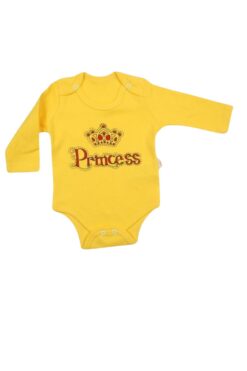 Κορμάκι Βρεφικό Princess D2129 - ΚΙΤΡΙΝΟ, 18 Μηνών