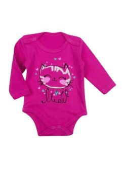 Κορμάκι Βρεφικό Με Μακρύ Μανίκι Cat D2136 - ΦΟΥΞ, 9 Μηνών