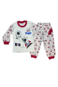 Παιδική Πιτζάμα Για Αγόρι R1296 - ΚΟΚΚΙΝΟ, 9-12 Μηνών