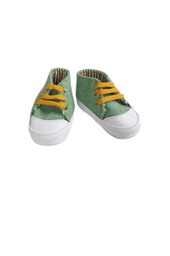 Παπούτσια Αγκαλιάς Με Κορδόνια R2114 - ΠΡΑΣΙΝΟ, 19