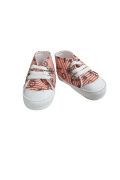 Παπούτσια Αγκαλιάς Ναυτάκι Με Κορδόνια R2679 - ΠΟΡΤΟΚΑΛΙ, 19