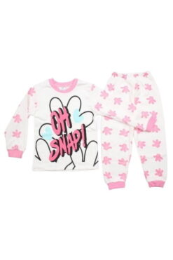Πιτζάμα Παιδική Oh Snap! R3535 - ΡΟΖ, 5 Ετών