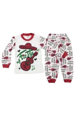 Πιτζάμα Παιδική Fiesta R1835 - ΚΟΚΚΙΝΟ, 9-12 Μηνών
