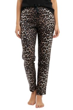 Alternative view of Γυναικείο Παντελόνι Πιτζάμας V5100 - ΛΕΟΠΑΡ, S-M