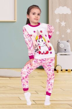 Παιδική Πιτζάμα Unicorn Για Κορίτσι 1605 - ΦΟΥΞ, 9 Μηνών