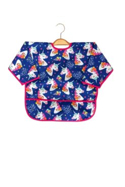 Alternative view of Αδιάβροχη Σαλιάρα Φαγητού Με Μανίκια 7885 - ΠΟΛΥΧΡΩΜΟ, ONE SIZE