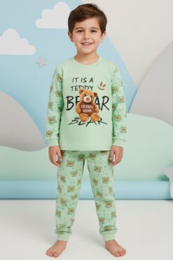 Παιδική Πιτζάμα Αγόρι R4078 - ΜΕΝΤΑ, 3 Ετών