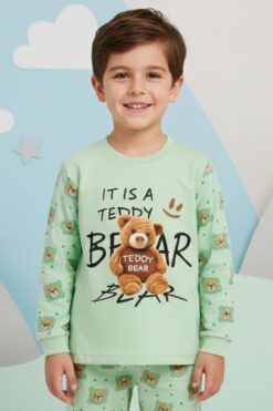 Alternative view of Παιδική Πιτζάμα Αγόρι R4078 - ΜΕΝΤΑ, 3 Ετών