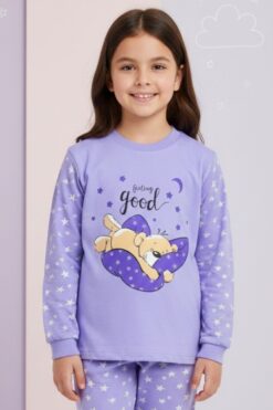 Alternative view of Παιδική Πιτζάμα Κορίτσι R4094 - ΛΙΛΑ, 3 Ετών