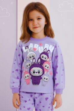 Alternative view of Παιδική Πιτζάμα Κορίτσι S1592 - ΛΙΛΑ, 9 Μηνών