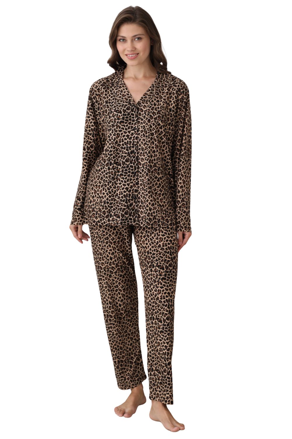 Πιτζάμα Γυναικεία Homewear 2276 - ΛΕΟΠΑΡ, S-M - Image 4