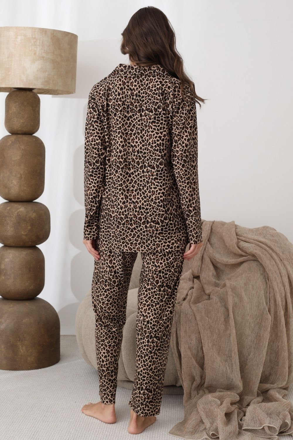 Πιτζάμα Γυναικεία Homewear 2276 - ΛΕΟΠΑΡ, S-M - Image 3