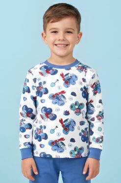 Alternative view of Πιτζάμα Παιδική Για Αγόρι D0795 - ΜΠΛΕ ΡΑΦ, 5 Ετών