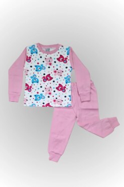 Alternative view of Παιδική Πιτζάμα Για Κορίτσι Cats R1183 - ΡΟΖ, 3 Ετών