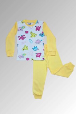 Alternative view of Παιδική Πιτζάμα Για Κορίτσι L1183 - ΚΙΤΡΙΝΟ, 5 Ετών