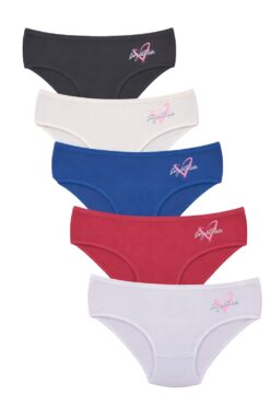 Παιδικά Κιλοτάκια Κορίτσι 5Pack A0217 - ΠΟΛΥΧΡΩΜΟ, 10 Ετών