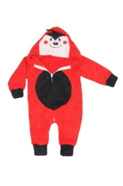 Παιδική Πιτζάμα Ολόσωμη Fleece Love Bug 5134 - ΚΟΚΚΙΝΟ, 2 Ε