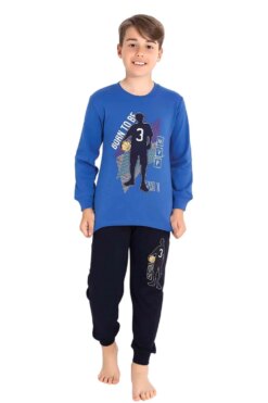 Πιτζάμα Παιδική Για Αγόρι Homewear Born R7312 - ΡΟΥΑ, 7 Ε