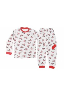 Πιτζάμα Παιδική Mickey With Glasses W9230 - ΚΟΚΚΙΝΟ, 7 Ε
